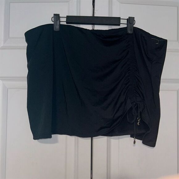 Anne Cole Women's Plus Size 22W Floral two-Piece Swimsuit Multicolor Twist Front - Picture 10 of 13